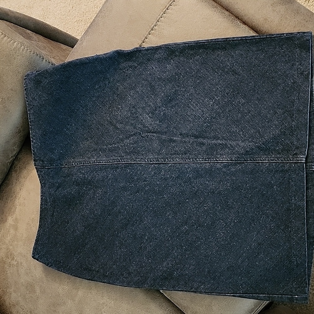 Gap blue denim skirt